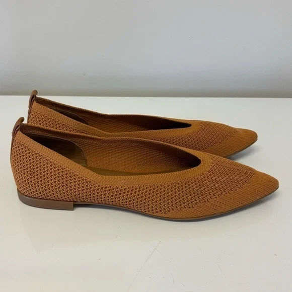 Everlane The 40 Hour Reknit Pointed Flat Shoes Women’s Size 7.5 - Picture 3 of 12